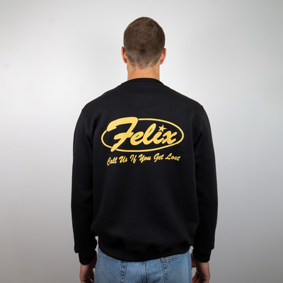 Call Us If You Get Lost Crew - Black/Gold