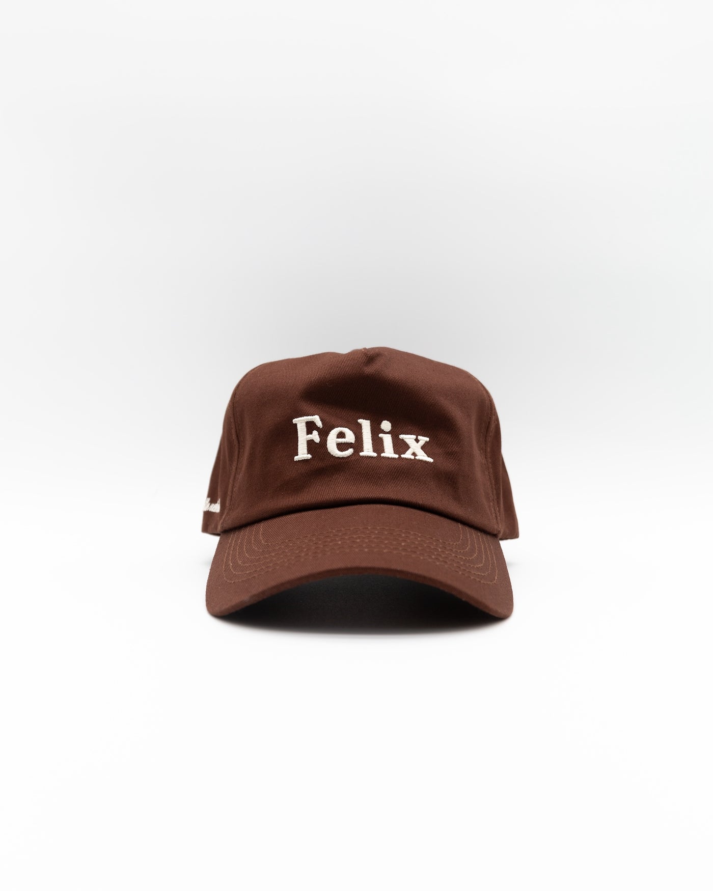 FELIX Unstructured Cap - Brown/Cream