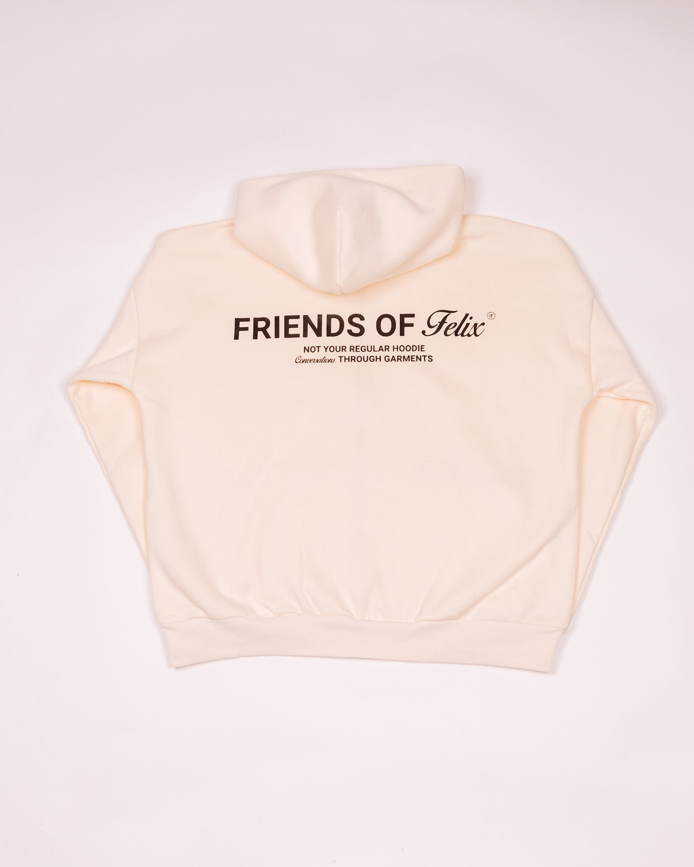 Felix Zip Hoodie - Cream