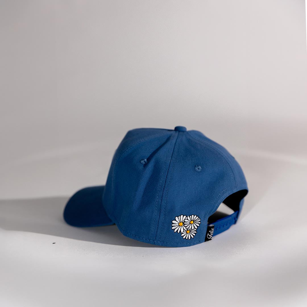 "F" Cap - Washed Blue