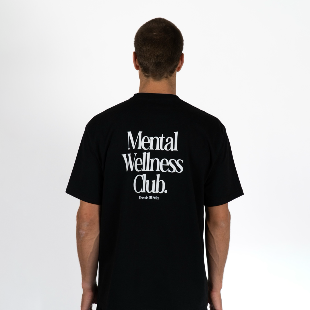 Mental Wellness Club Tee - Black