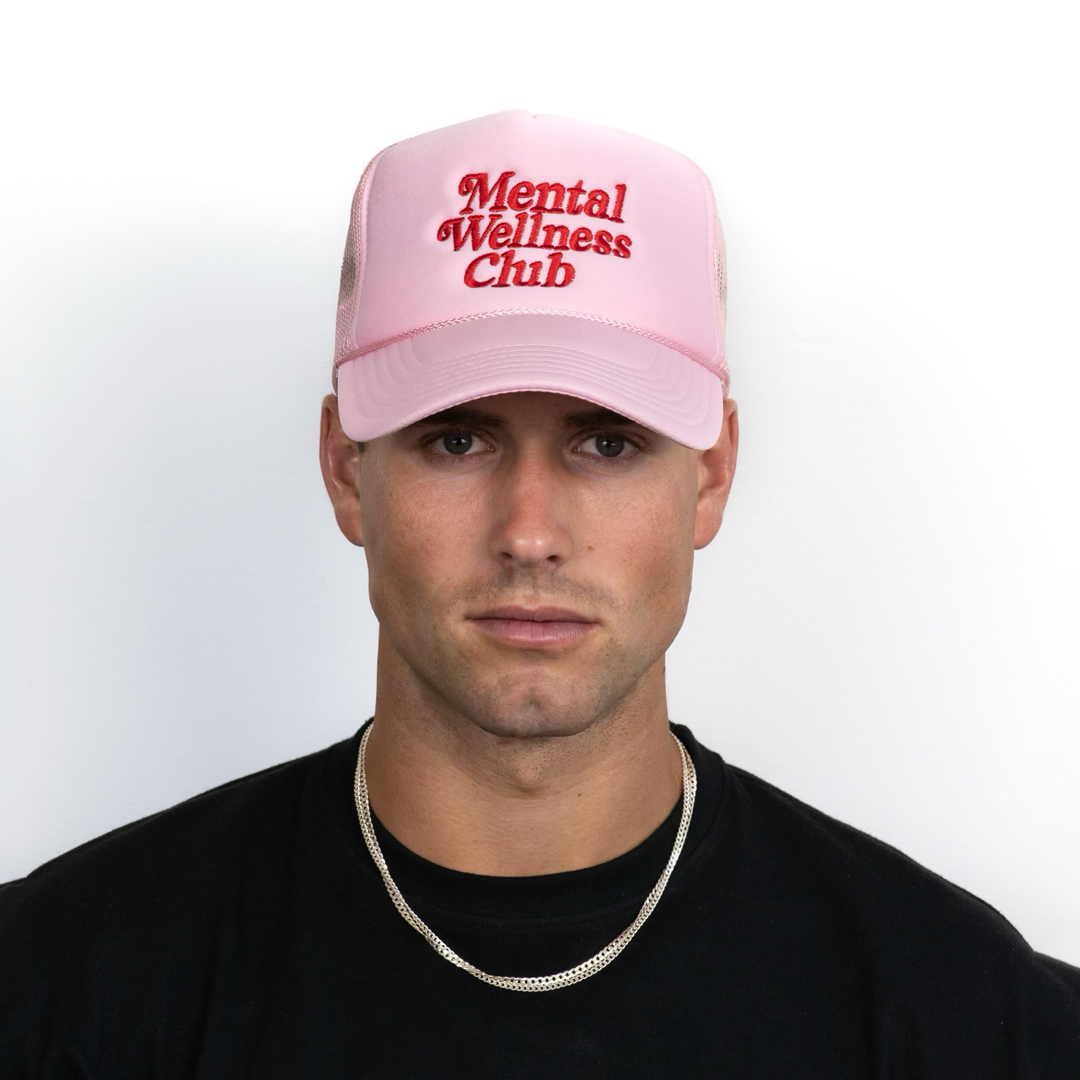Mental Wellness Club Trucker - Pink
